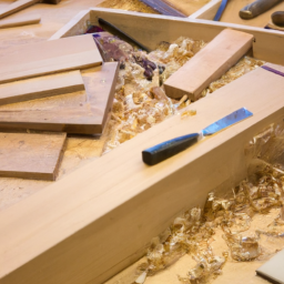 Bureaux sur mesure en bois massif : Élégance et efficacité pour votre espace de travail Fontaine